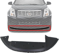 Front Lower Valance Air Deflector Textured Direct Replacement Compatible with 2010-2016 Cadillac SRX GM1092232 22992722