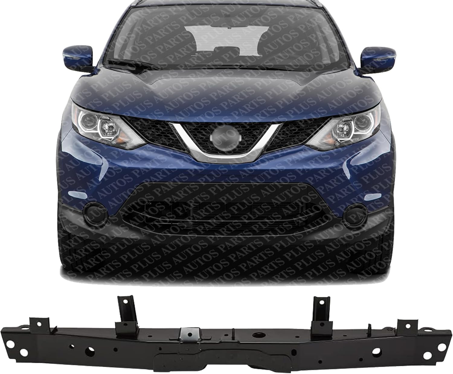 AUTOS PARTS PLUS Front Radiator Upper Center Support Steel Direct Replacement Compatible With 2017-2019 Nissan Rogue Sport NI1225257 625116MA0A