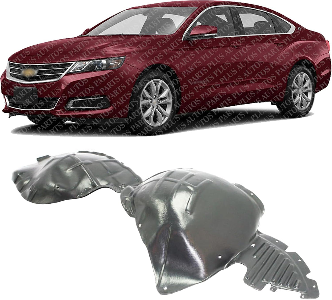 Front Fender Liner Left Driver Side Direct Replacement Compatible With 2014-2020 Chevrolet Impala / 2014 Eco GM1248238 84204441-PFM
