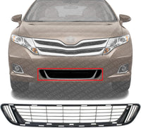 Front Bumper Grille Primed Plastic Direct Replacement Compatible With 2013-2016 Toyota Venza TO1036137 531120T021