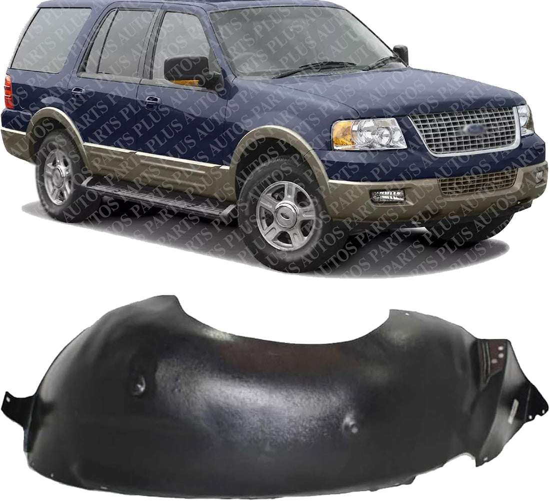 Front Fender Liner Right Passenger Side Direct Replacement Compatible With 2003-2006 Ford Expedition FO1249120 4L1Z16102AA