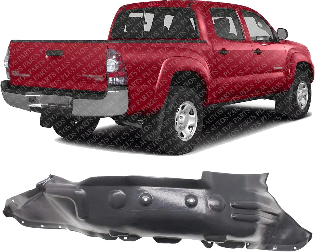 Rear Fender Liner Right Passenger Side Direct Replacement Compatible With 2005-2015 Toyota Tacoma TO1763103 6563704050