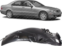Front Section Fender Liner Right Passenger Side Direct Replacement Compatible With 2003-2006 Mercedes Benz S-Class MB1249116 2206904630