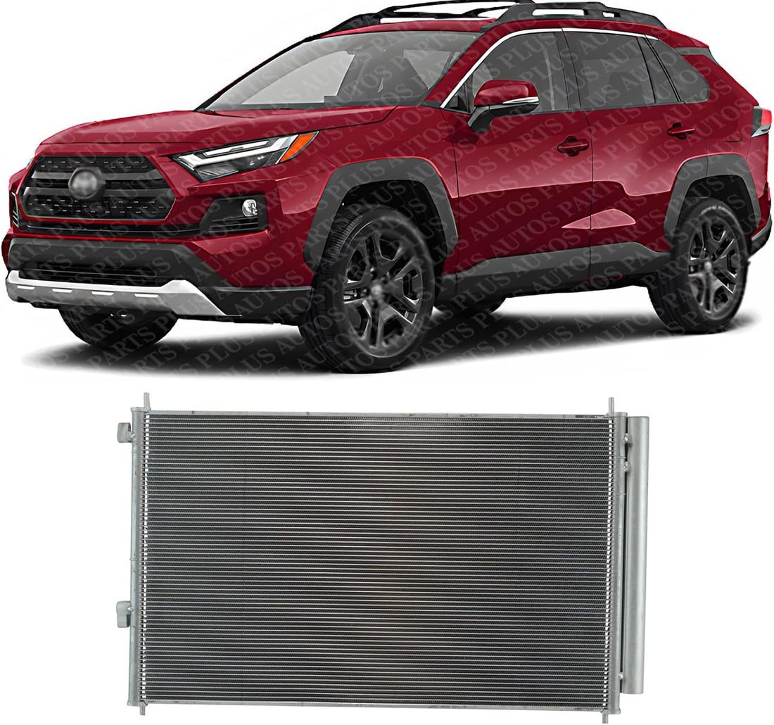 Front A/C Condenser Aluminum Core Direct Replacement Compatible With 2006-2012 Toyota RAV4 TO3030204 884600R011