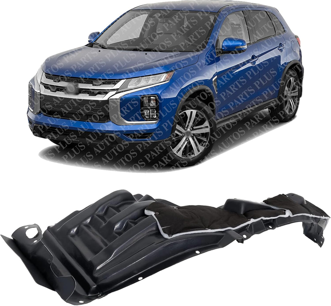Front Fender Liner Left Driver Side Direct Replacement Compatible With 2020-2023 Mitsubishi Outlander Sport / 2020-2022 Mitsubishi RVR MI1248136 5370C319