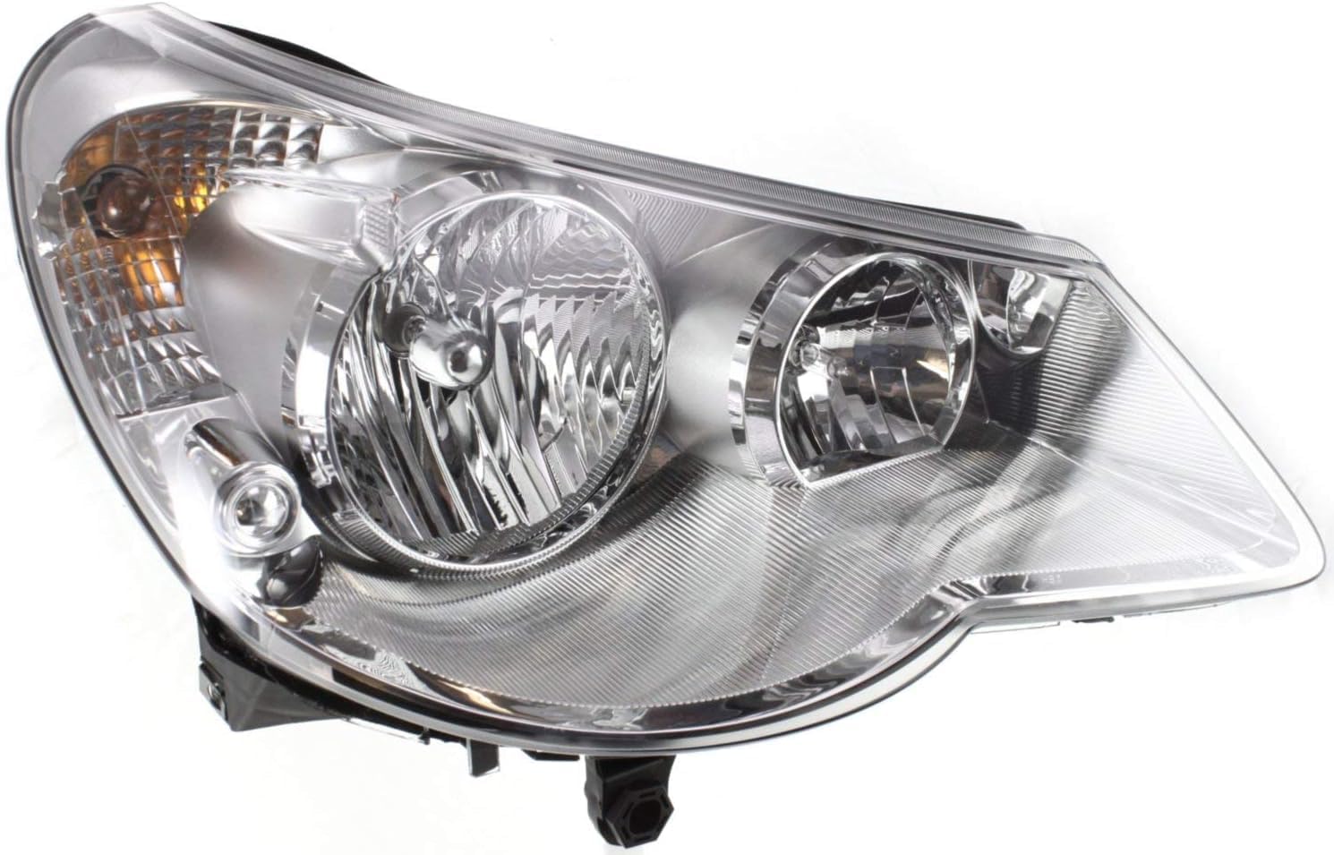 Set Of 2 Front Head Light Assembly Left Driver & Right Passenger Side Direct Replacement Compatible With 2007-2010 Chrysler Sebring CH2503178 CH2502178 CH2503223 CH2502223