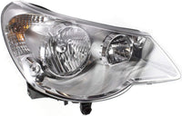 Set Of 2 Front Head Light Assembly Left Driver & Right Passenger Side Direct Replacement Compatible With 2007-2010 Chrysler Sebring CH2503178 CH2502178 CH2503223 CH2502223