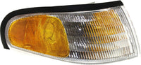 AUTOS PARTS PLUS Front Headlights Assembly + Corner Lamp Right Passenger & Left Driver Side Direct Replacement Compatible With 1994-1998 Ford Mustang FO2503161 FO2502161 FO2520125 FO2521125