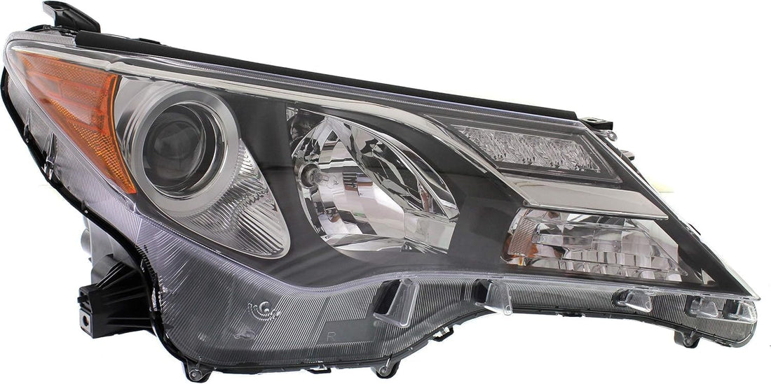 Front Head Light Assembly Right Passenger Side Direct Replacement Compatible With 2013-2015 Toyota RAV4 TO2503217 811100R042