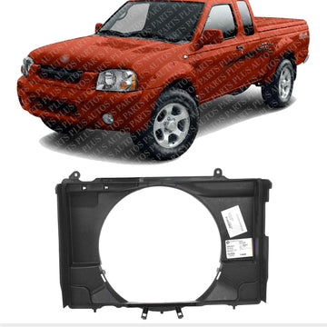 Front Radiator Upper Fan Shroud Direct Replacement Compatible With 1998-2004 Nissan Frontier NI3110111 214763S502