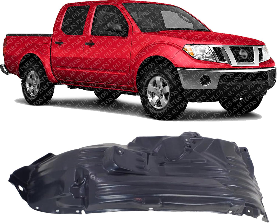 Front Fender Liner Right Passenger Side Direct Replacement Compatible With 2005-2020 Nissan Frontier NI1251127 63840EA800