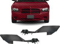 Set Of 2 Front Bumper Inner Bracket Left Driver & Right Passenger Side Direct Replacement Compatible With 2006-2010 Dodge Charger CH1043105 CH1042105 4806230AD 4806231AD
