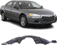 Front Fender Liner Rear Section Right Passenger Side Direct Replacement Compatible With 2001-2006 Chrysler Sebring/Dodge Stratus CH1249117 4878920AC
