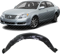 Front Fender Liner Left Driver Side Direct Replacement Compatible With 2005-2010 Toyota Avalon TO1250112 53876AC030