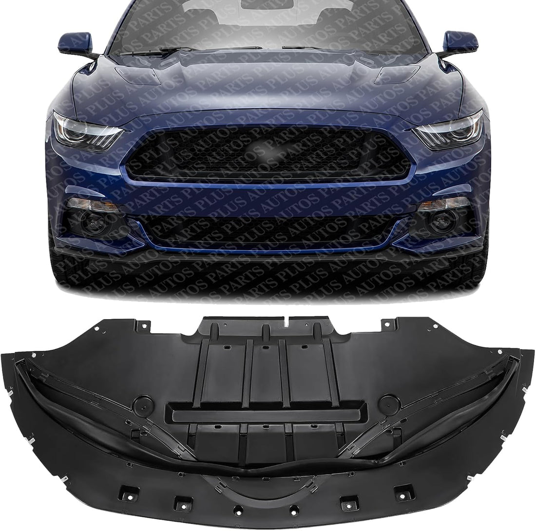 Front Engine Splash Shield Under Cover Direct Replacement Compatible with 2015-2017 Ford Mustang FO1228144 FR3Z17626B