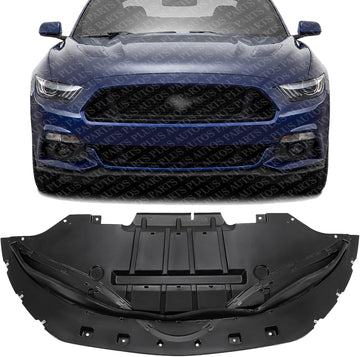 Front Engine Splash Shield Under Cover Direct Replacement Compatible with 2015-2017 Ford Mustang FO1228144 FR3Z17626B