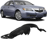 Front Fender Liner Right Passenger Side Direct Replacement Compatible With 2009-2012 Acura RL AC1249127 74101SJAE01