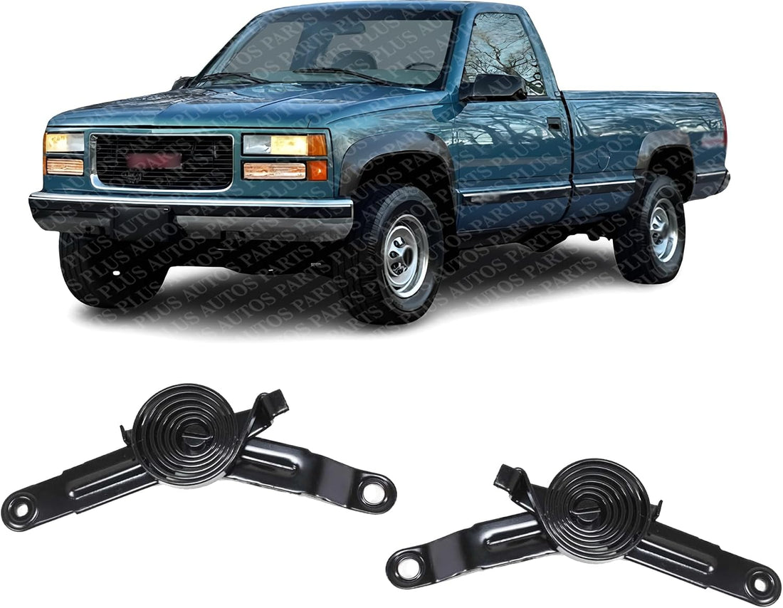 Set of 2 Front Hood Hinge Steel Right Passenger & Left Driver Side Direct Replacement Compatible with 1988-2000 Chevrolet & GMC C/K Series GM1236108 GM1236107 15690184 15690183