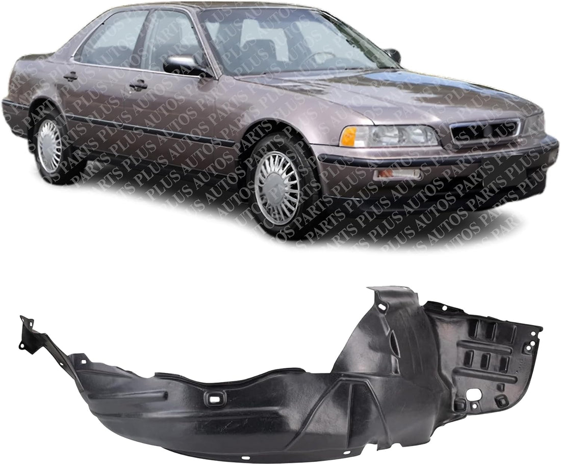Front Fender Liner Right Passenger Side Direct Replacement Compatible With 1996-1998 Acura RL AC1249110 74101SZ3000