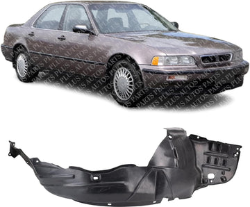 Front Fender Liner Right Passenger Side Direct Replacement Compatible With 1996-1998 Acura RL AC1249110 74101SZ3000