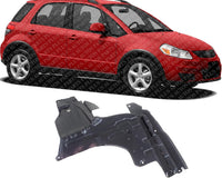 Front Engine Splash Shield Under Cover Direct Replacement Compatible with 2007-2013 Suzuki SX4 SZ1228107 7239080J00
