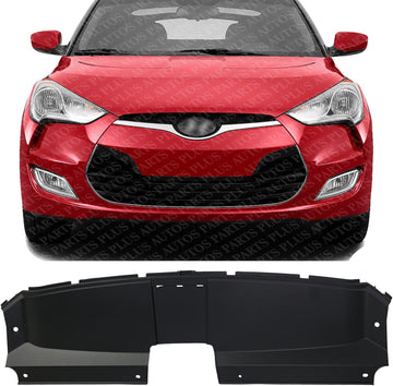 Front Radiator Support Cover Plastic Direct Replacement Compatible With 2013-2017 Hyundai Veloster HY1224113 863532V500