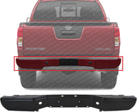 Rear Bumper Face Bar Only Primed Steel Direct Replacement Compatible With 2013-2021 Nissan Frontier NI1102154 850309BF1D-PFM