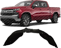 Front Fender Liner Left Driver Side Direct Replacement Compatible With 2019-2022 Chevrolet Silverado 1500 GM1248292 84533746