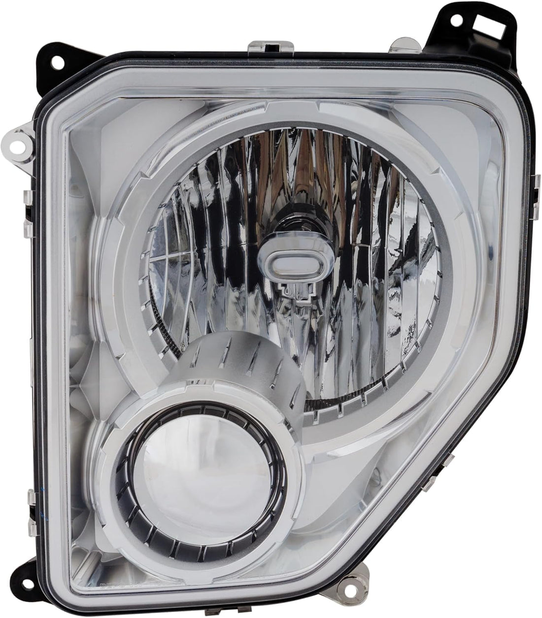 AUTOS PARTS PLUS Front Head Light Assembly Left Driver Side Direct Replacement Compatible With 2008-2012 Jeep Liberty CH2502221 57010171AE-PFM