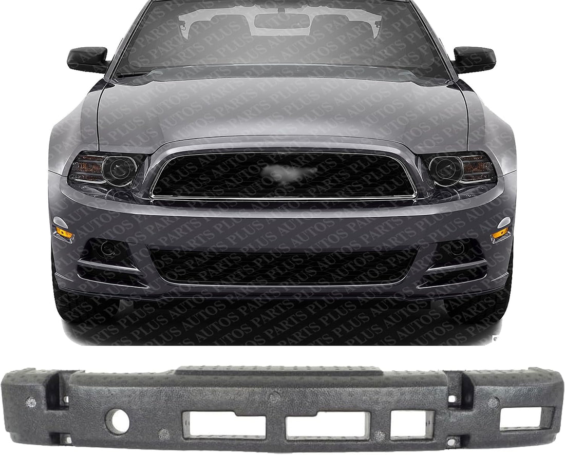Front Bumper Energy Absorber Plastic Direct Replacement Compatible With 2013-2014 Ford Mustang FO1070188 DR3Z17C882A