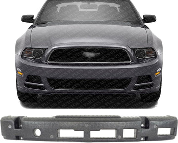Front Bumper Energy Absorber Plastic Direct Replacement Compatible With 2013-2014 Ford Mustang FO1070188 DR3Z17C882A
