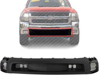 Front Bumper Lower Valance Air Deflector Textured Black Direct Replacement Compatible With Chevrolet Silverado 2500 HD 3500 HD 2007-2010 GM1092202 15915505