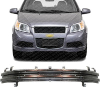 Front Bumper Reinforcement Steel Direct Replacement Compatible With 2007-2011 Chevrolet Aveo GM1006649 96648627