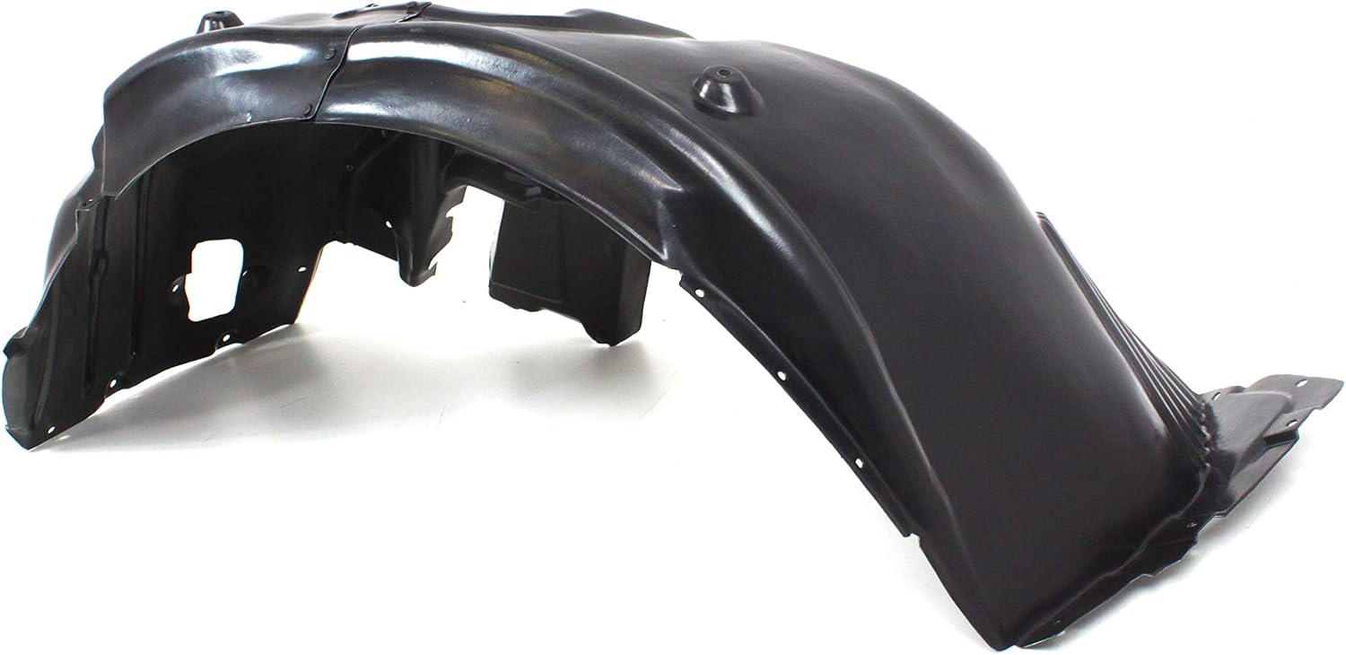 Front Section Fender Liner Left Driver Side Direct Replacement Compatible With 2008-2010 BMW 5-Series BM1248147 51718042013