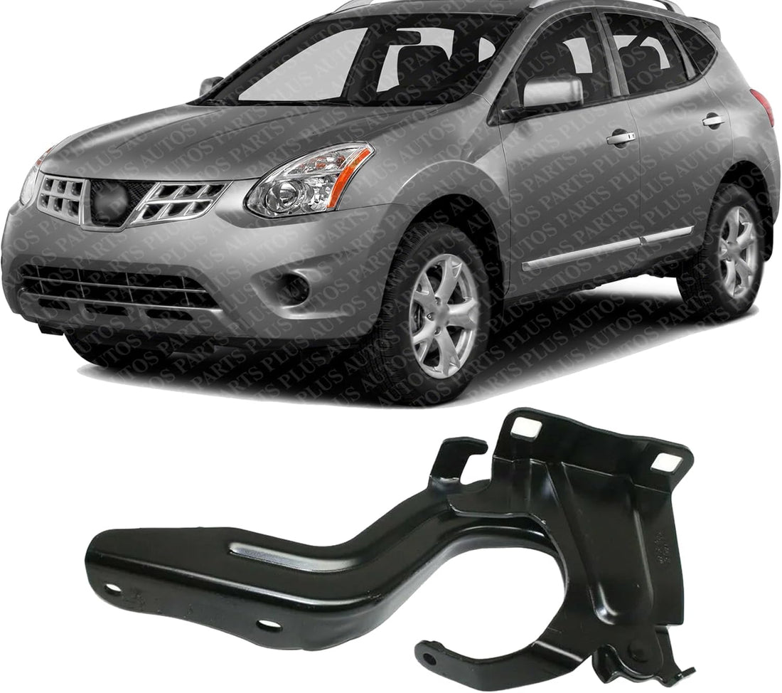 Front Hood Hinge Steel Left Driver Side Direct Replacement Compatible With 2014-2020 Nissan Rogue NI1236148 654014BA0A