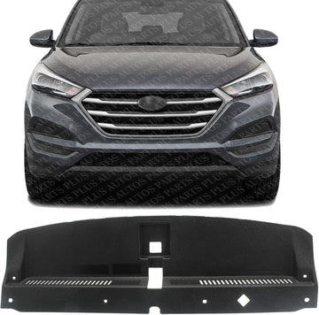 Front Radiator Support Cover Plastic Direct Replacement Compatible With 2016-2021 Hyundai Tucson HY1224111 86342D3000