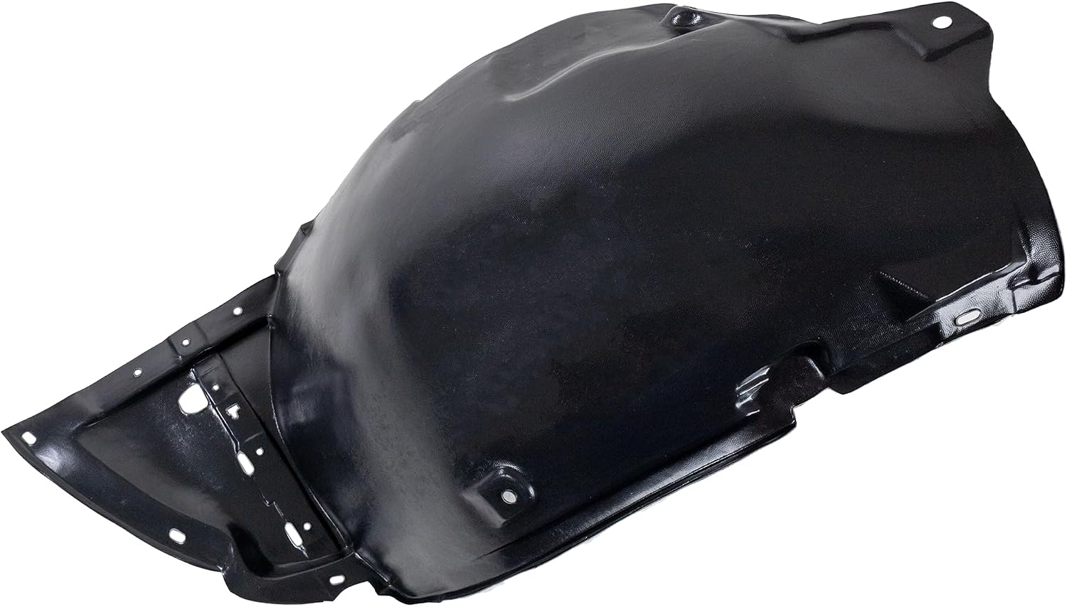 Front Section Fender Liner Left Driver Side Direct Replacement Compatible With 2007-2008 Infiniti G35 / 2009-2013 G37 IN1248119 63845JK30A