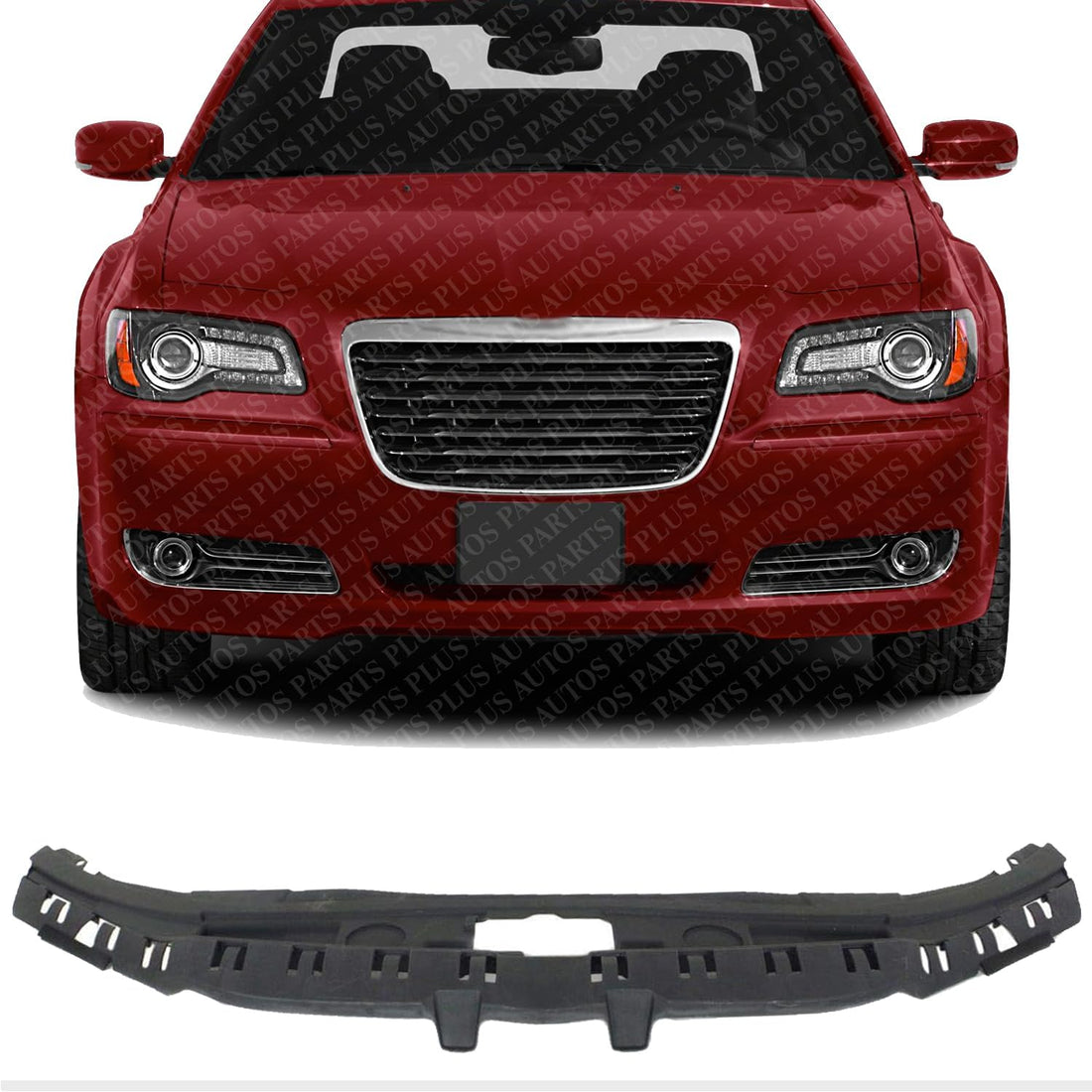 Front Radiator Support Cover Direct Replacement Compatible with 2011-2014 Chrysler 300 CH1224100 68127949AB