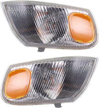 Set Of 2 Front Corner Signal Light Assembly Right Passenger & Left Driver Side Direct Replacement Compatible With 1998-2000 Toyota Corolla TO2521150 TO2520150 8151002040 8152002040
