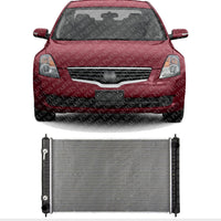 Front Radiator Aluminum Core Direct Replacement Compatible With 2007-2018 Nissan Altima / 2009-2023 Maxima NI3010210 21460ZN50B 21460ZN50A