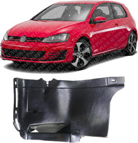 Front Fender Liner Left Driver Side Direct Replacement Compatible With 2015-2020 Volkswagen e-Golf / 2015-2017 Golf VW1248131 5G0805911AK