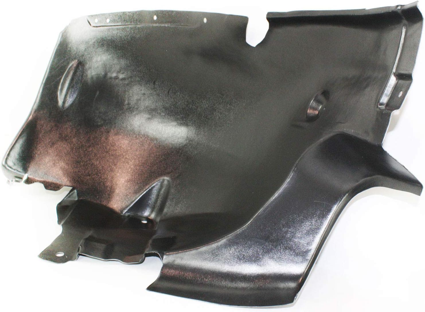 Front Section Fender Liner Right Passenger Side Direct Replacement Compatible With 2007-2013 Mercedes Benz S-Class MB1249143 2216901730