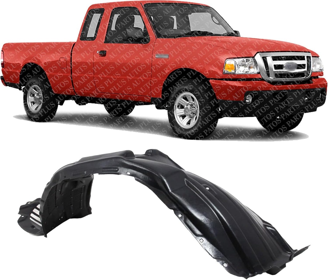 Front Fender Liner Right Passenger Side Direct Replacement Compatible With 1998-2011 Ford Ranger FO1249109 4L5Z16054AA