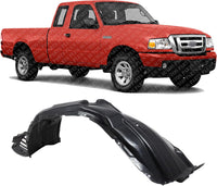 Front Fender Liner Right Passenger Side Direct Replacement Compatible With 1998-2011 Ford Ranger FO1249109 4L5Z16054AA