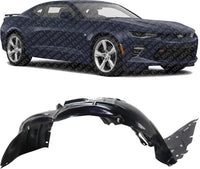 Front Fender Liner Right Passenger Side Direct Replacement Compatible with 2016-2022 Chevrolet Camaro GM1249296 84922606