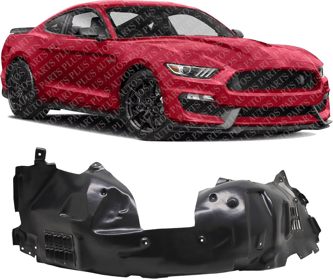 Front Fender Liner Right Passenger Side Direct Replacement Compatible with 2016-2020 Ford Mustang FO1249183 FR3Z16102D
