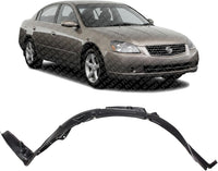 Front Fender Liner Right Passenger Side Direct Replacement Compatible With 2006 Nissan Altima NI1249115 63842ZB700