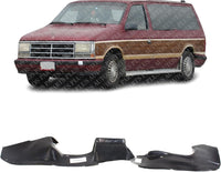 Front Fender Liner Left Driver Side Direct Replacement Compatible With 1984-1995 Chrysler Town & Country/Dodge Caravan CH1250113 4673345