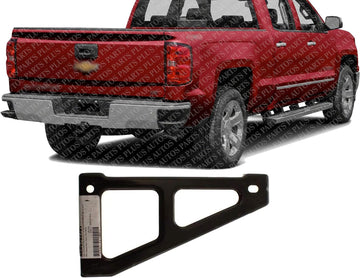 Rear Bumper Impact Bar Bracket Steel Right Passenger Side Direct Replacement Compatible with 2007-2014 Chevrolet Silverado / GMC Sierra 1500 2500HD 3500 GM1167120 20899964