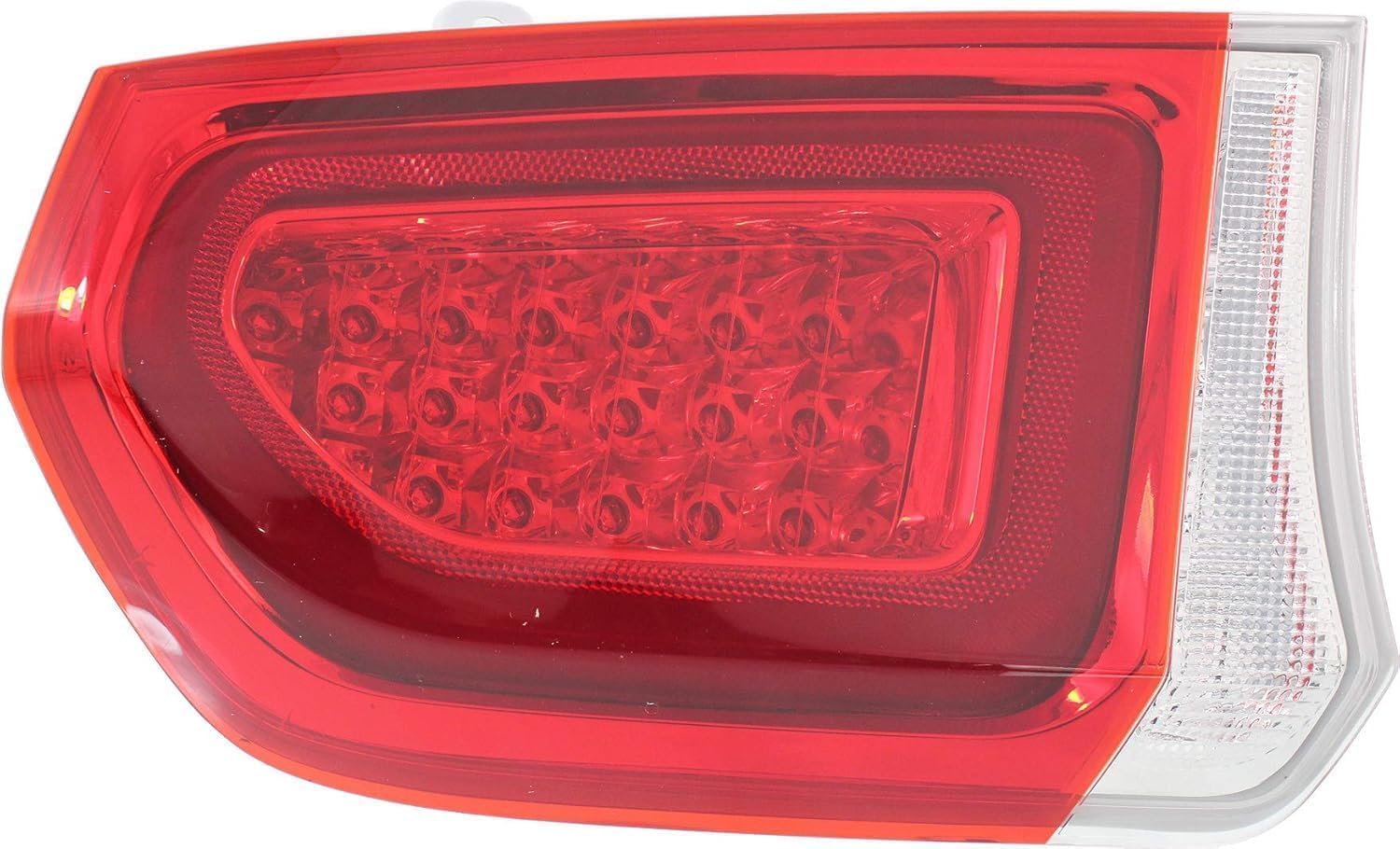 Tail Light Assembly Chrome Interior Right Passenger Side Direct Replacement Compatible With 2015-2022 Chrysler 300 CH2801213 68400290AA